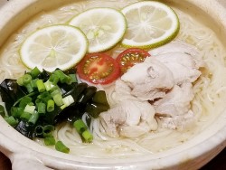 don25M1908鶏とかぼすの汁麺